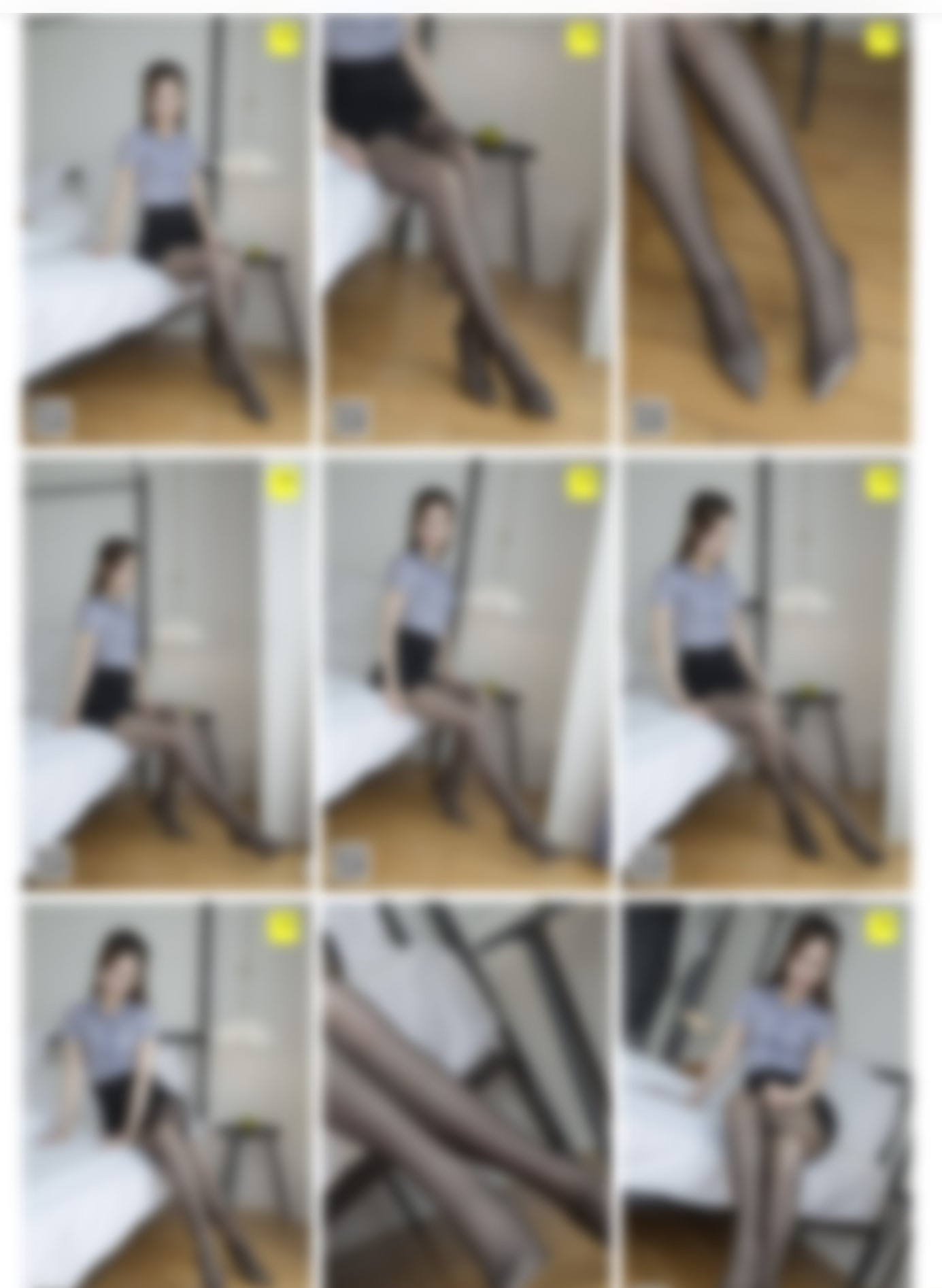 付费图片-tcmm05 付费图片 优雅办公ol紫紫 紧身衬衫 黑色短裙 黑丝高跟