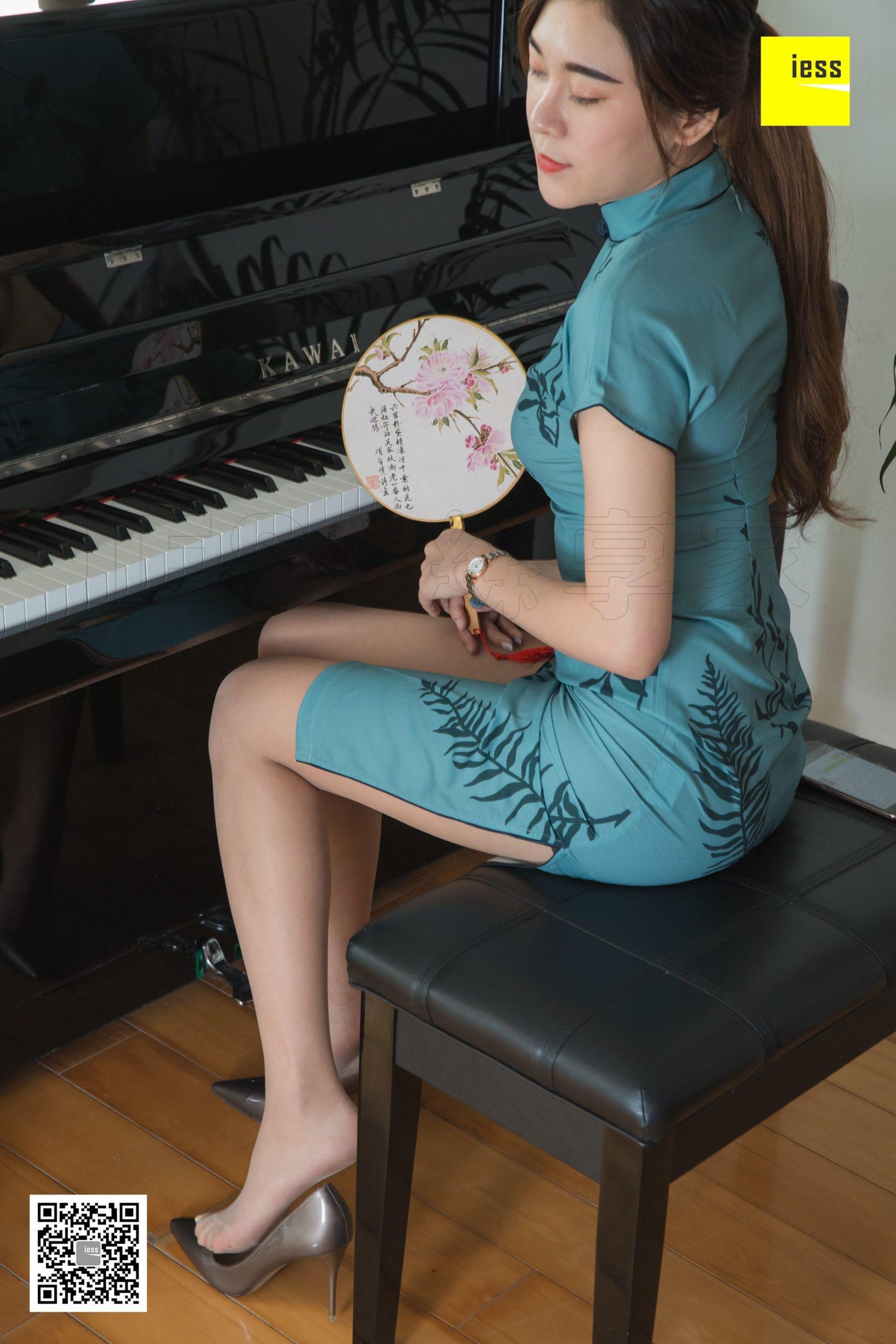 图片[40]-iess异思趣向 曦然 色戒同款旗袍94P 古典美女 高清丝袜美腿写真图-91美腿图片网