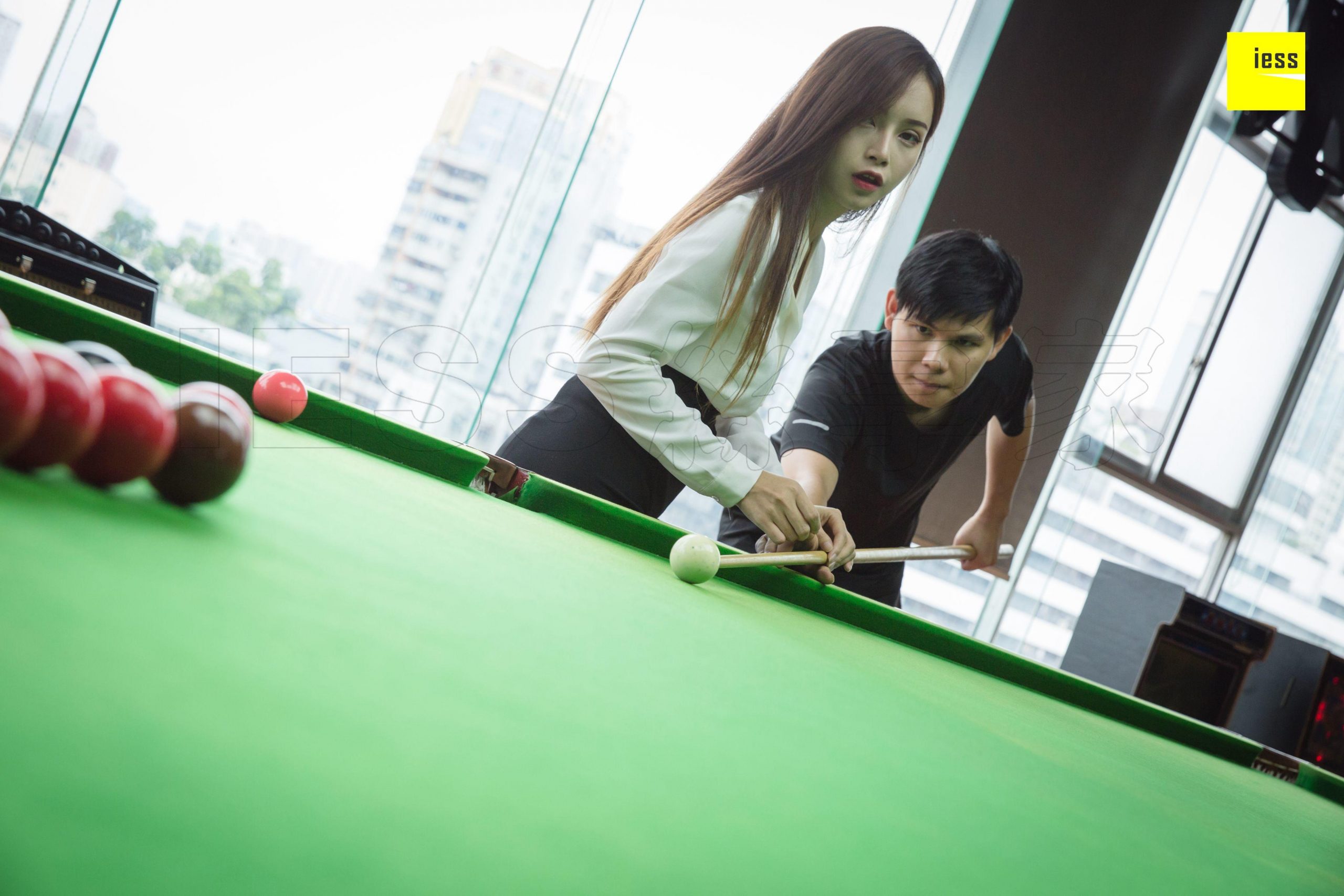 图片[27]-iess异思趣向 小羽 可以教我打台球吗 篇一 [94P] 高清丝袜美腿写真图-91美腿图片网