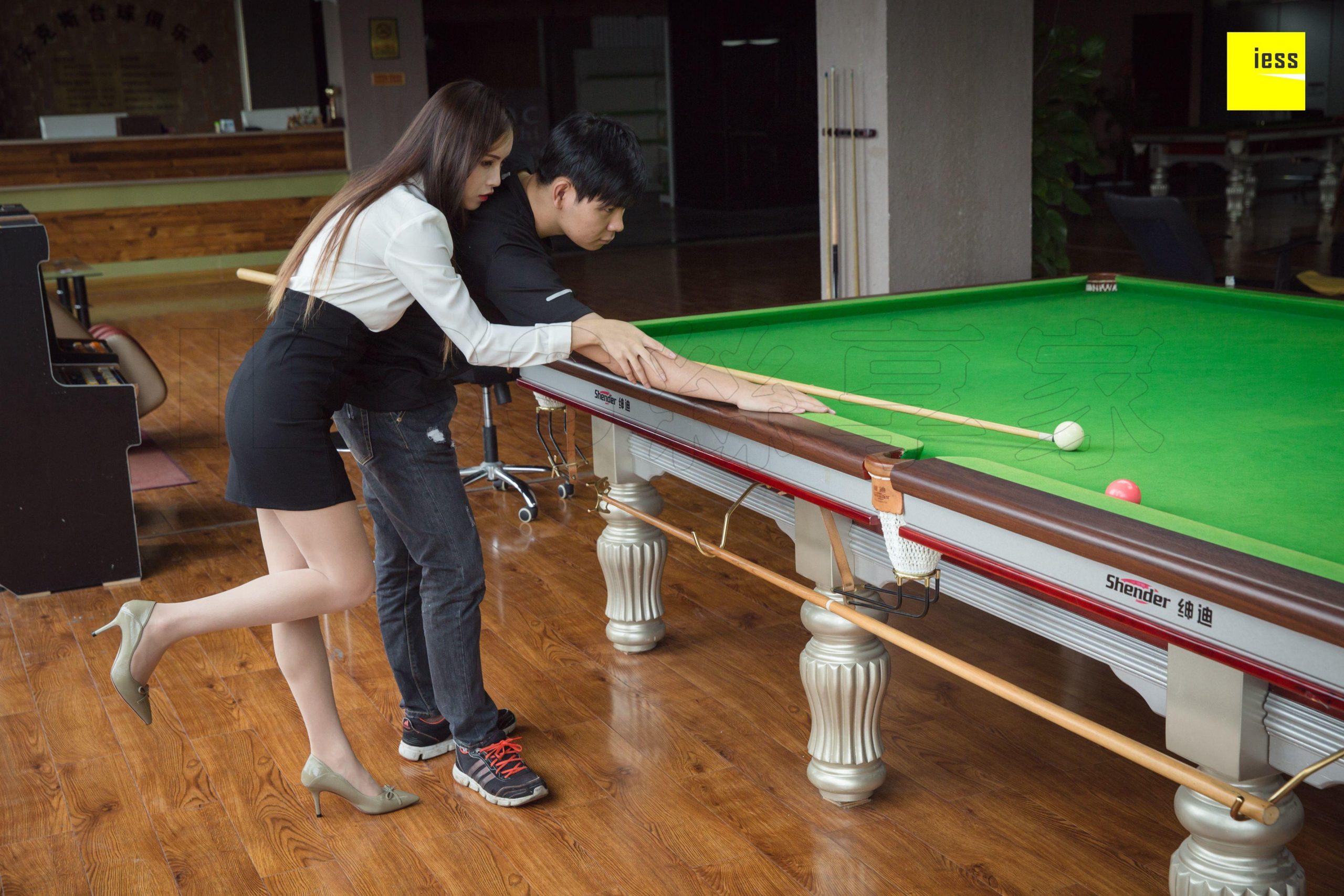 图片[31]-iess异思趣向 小羽 可以教我打台球吗 篇一 [94P] 高清丝袜美腿写真图-91美腿图片网