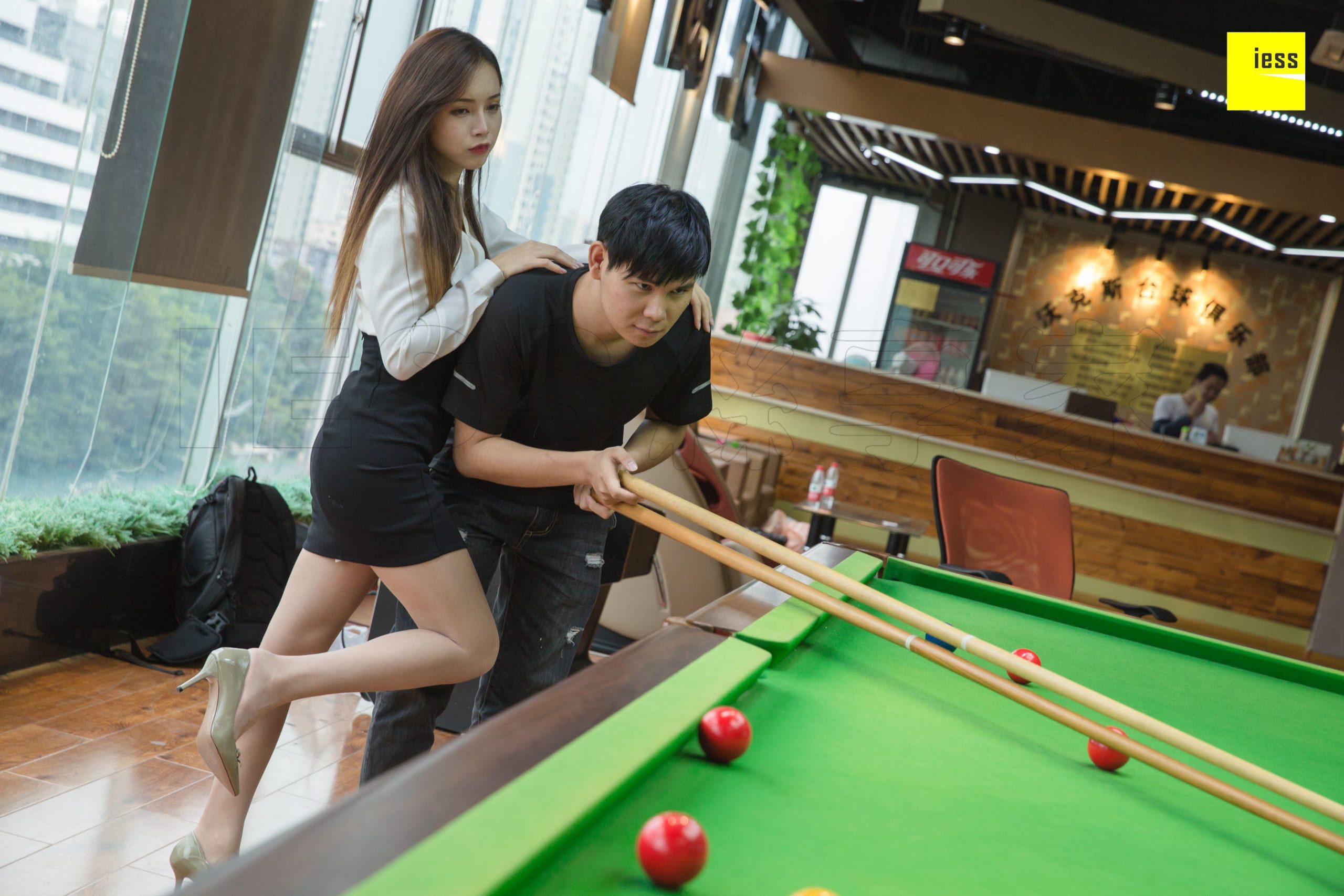 图片[72]-iess异思趣向 小羽 可以教我打台球吗 篇一 [94P] 高清丝袜美腿写真图-91美腿图片网