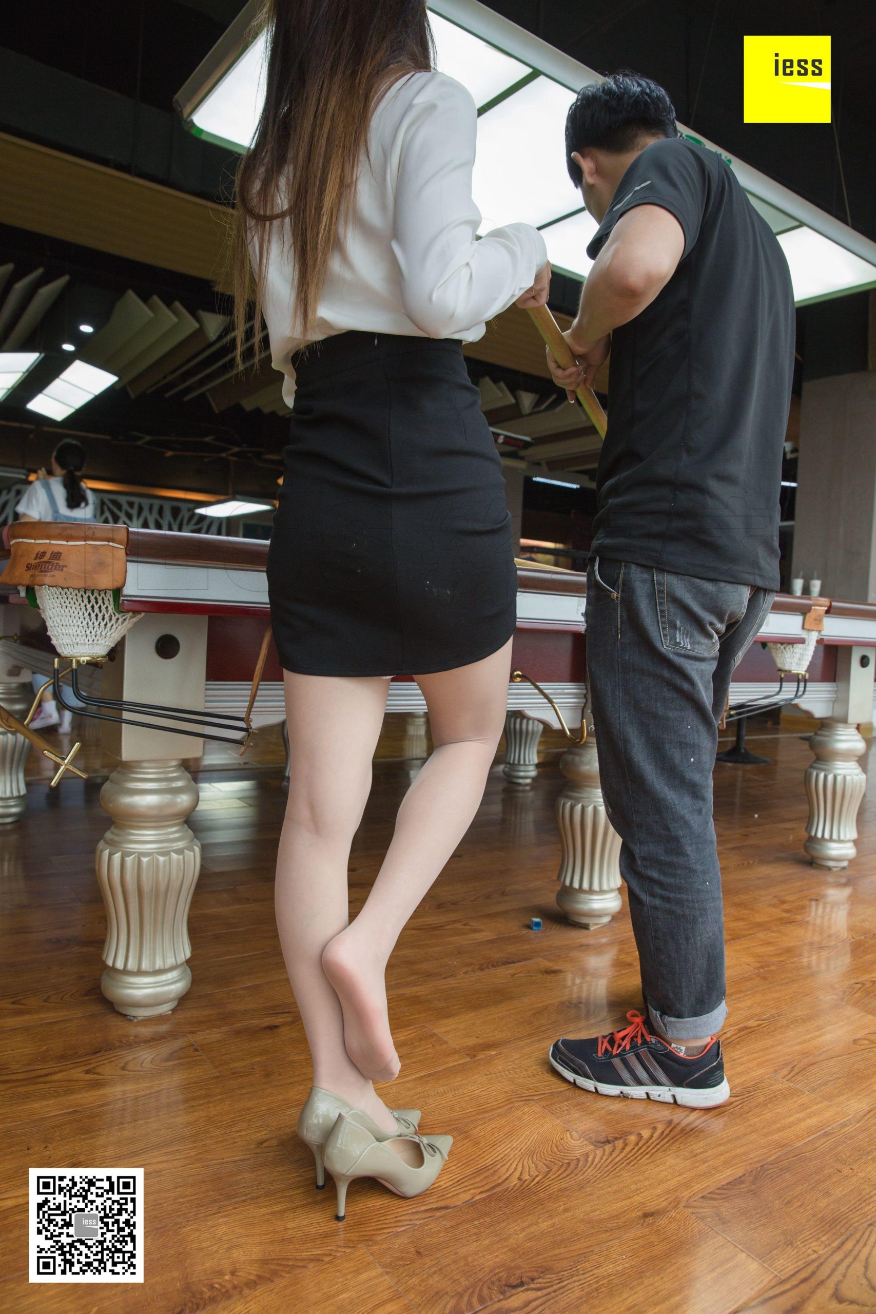 图片[35]-iess异思趣向 小羽 可以教我打台球吗 篇二 [94P] 高清丝袜美腿写真图-91美腿图片网