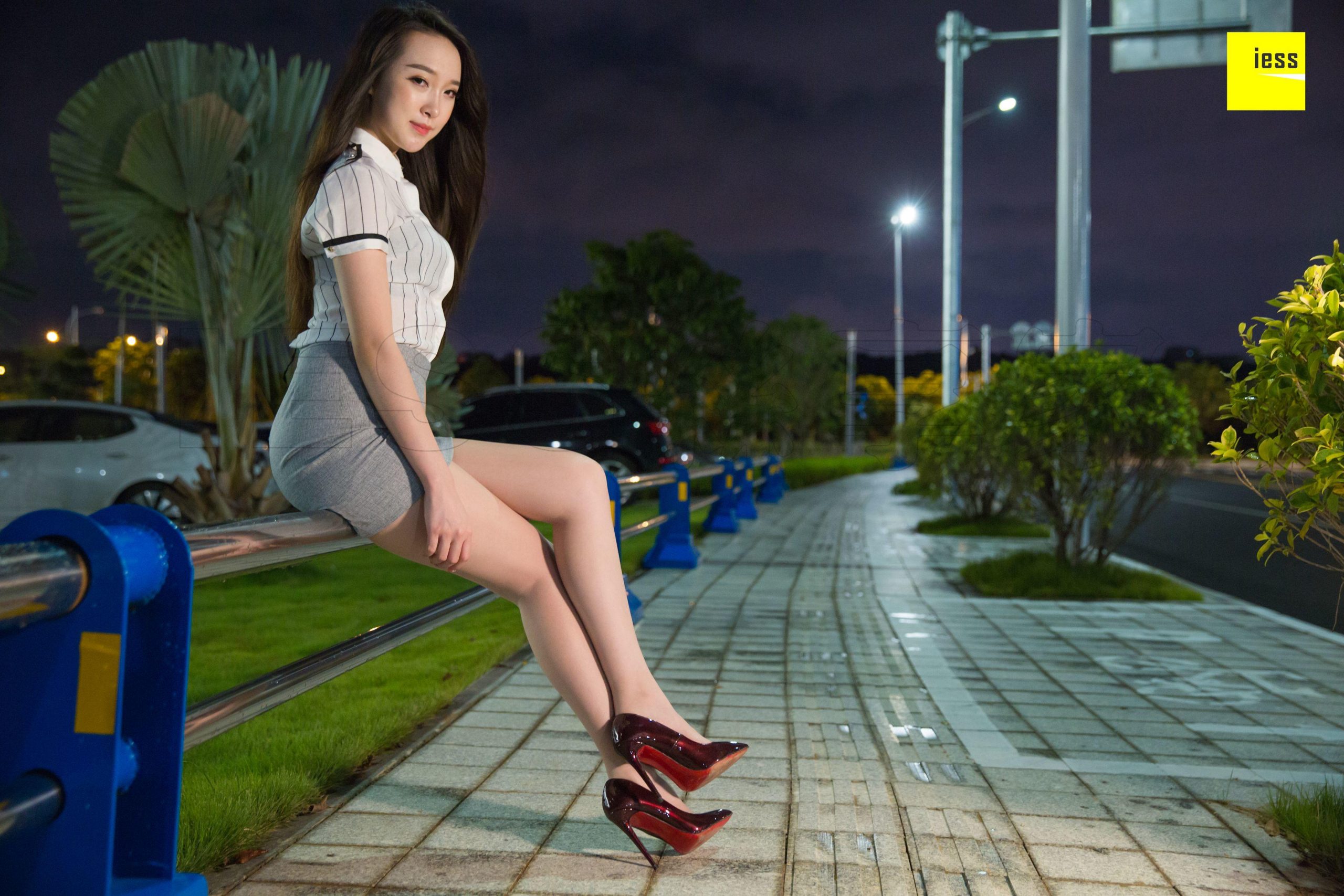 图片[15]-iess异思趣向 ol制服云芝  酒红色高跟鞋 [65P] 高清丝袜美腿写真图-91美腿图片网