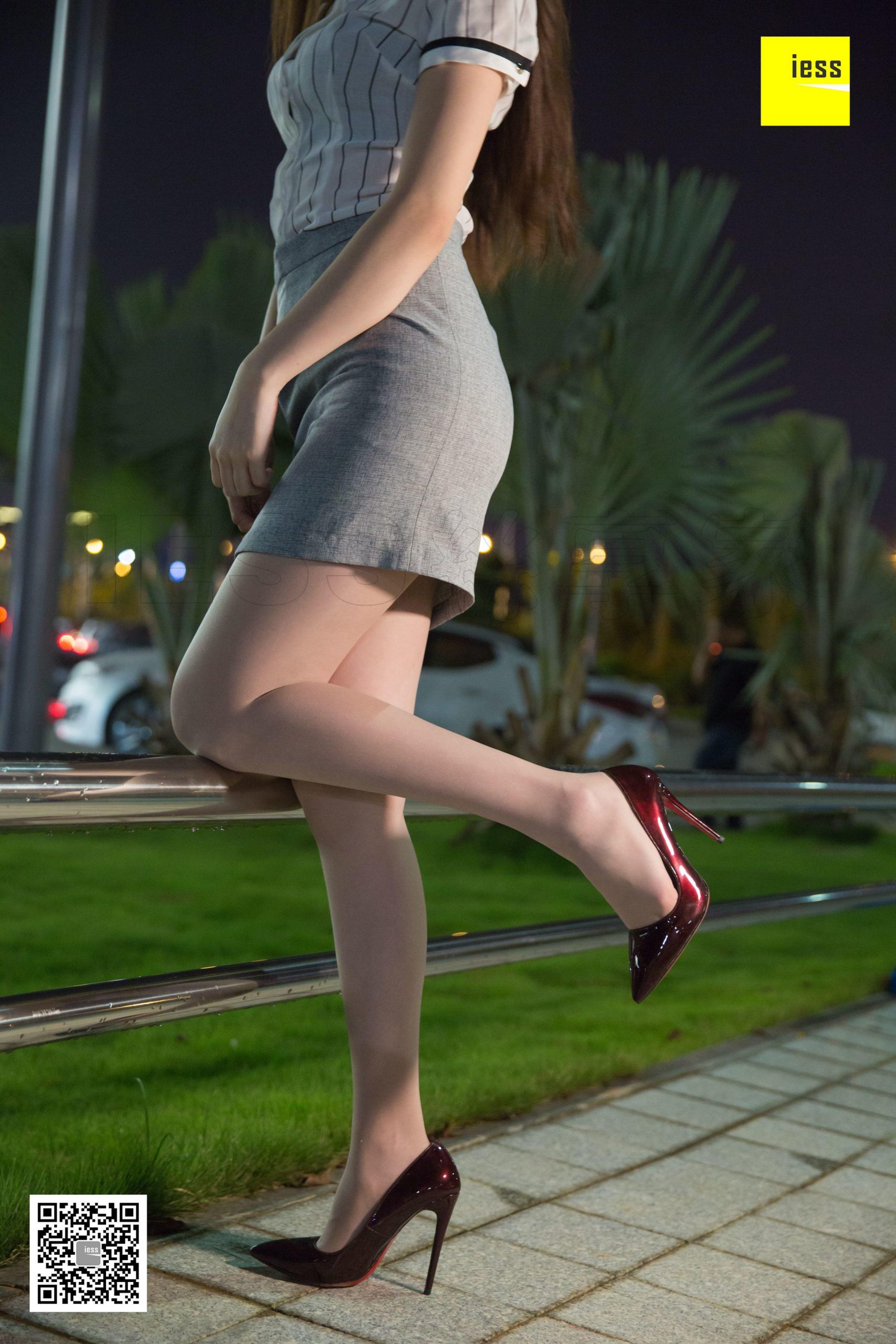 图片[52]-iess异思趣向 ol制服云芝  酒红色高跟鞋 [65P] 高清丝袜美腿写真图-91美腿图片网