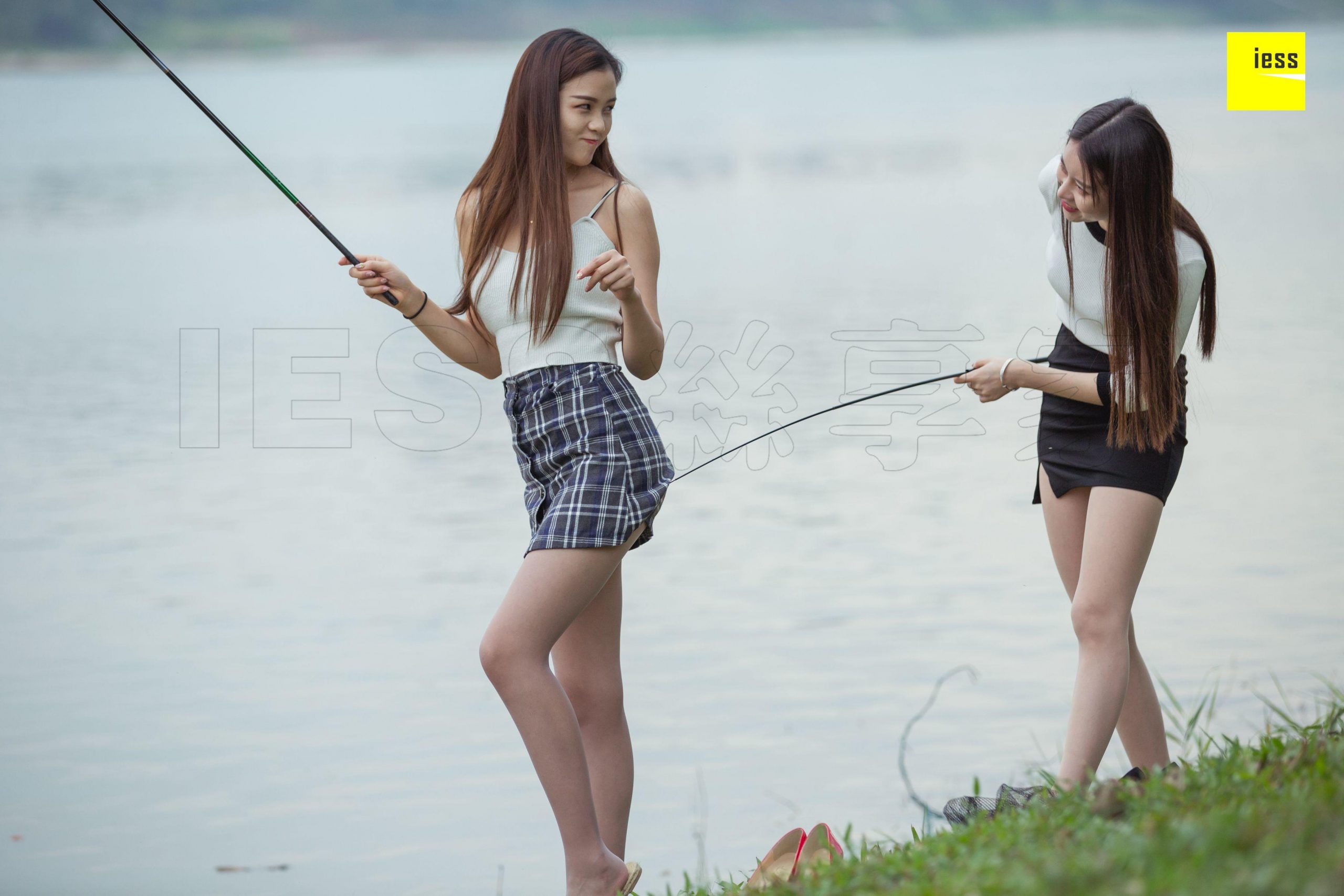 图片[54]-iess异思趣向 特刊48期 九妹 佳佳 钓鱼系列 高清丝袜美腿写真图97P-91美腿图片网