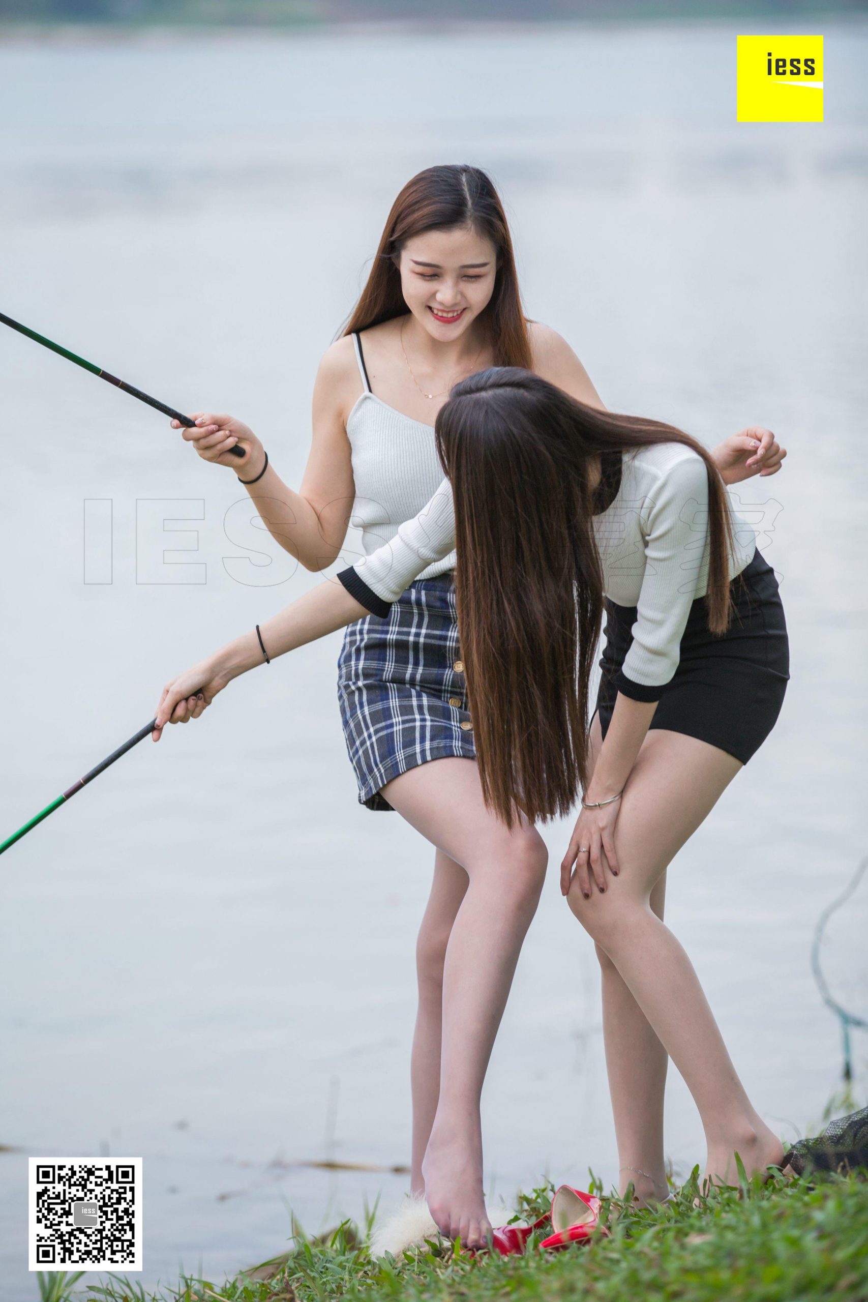 图片[58]-iess异思趣向 特刊48期 九妹 佳佳 钓鱼系列 高清丝袜美腿写真图97P-91美腿图片网