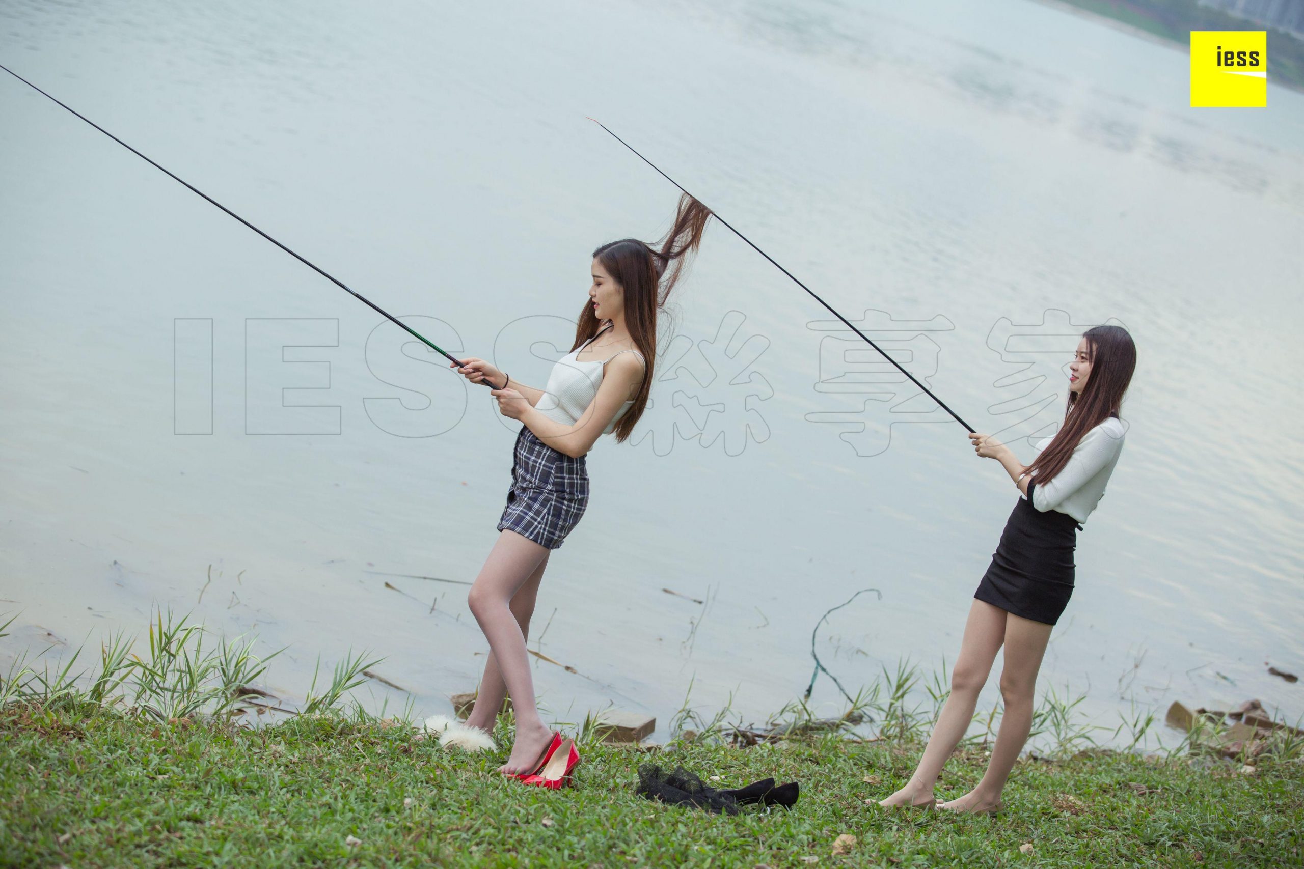 图片[56]-iess异思趣向 特刊48期 九妹 佳佳 钓鱼系列 高清丝袜美腿写真图97P-91美腿图片网