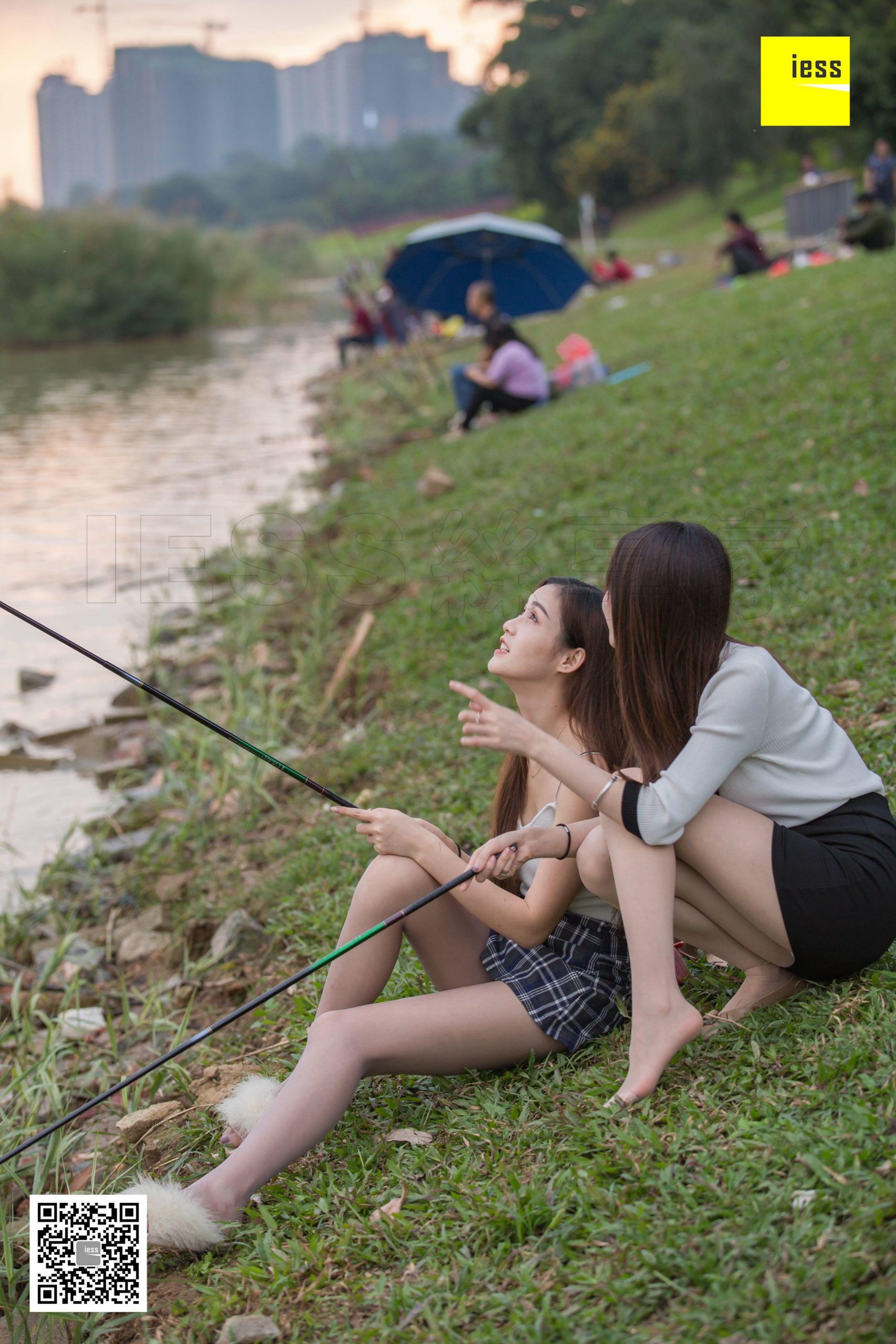 图片[74]-iess异思趣向 特刊48期 九妹 佳佳 钓鱼系列 高清丝袜美腿写真图97P-91美腿图片网