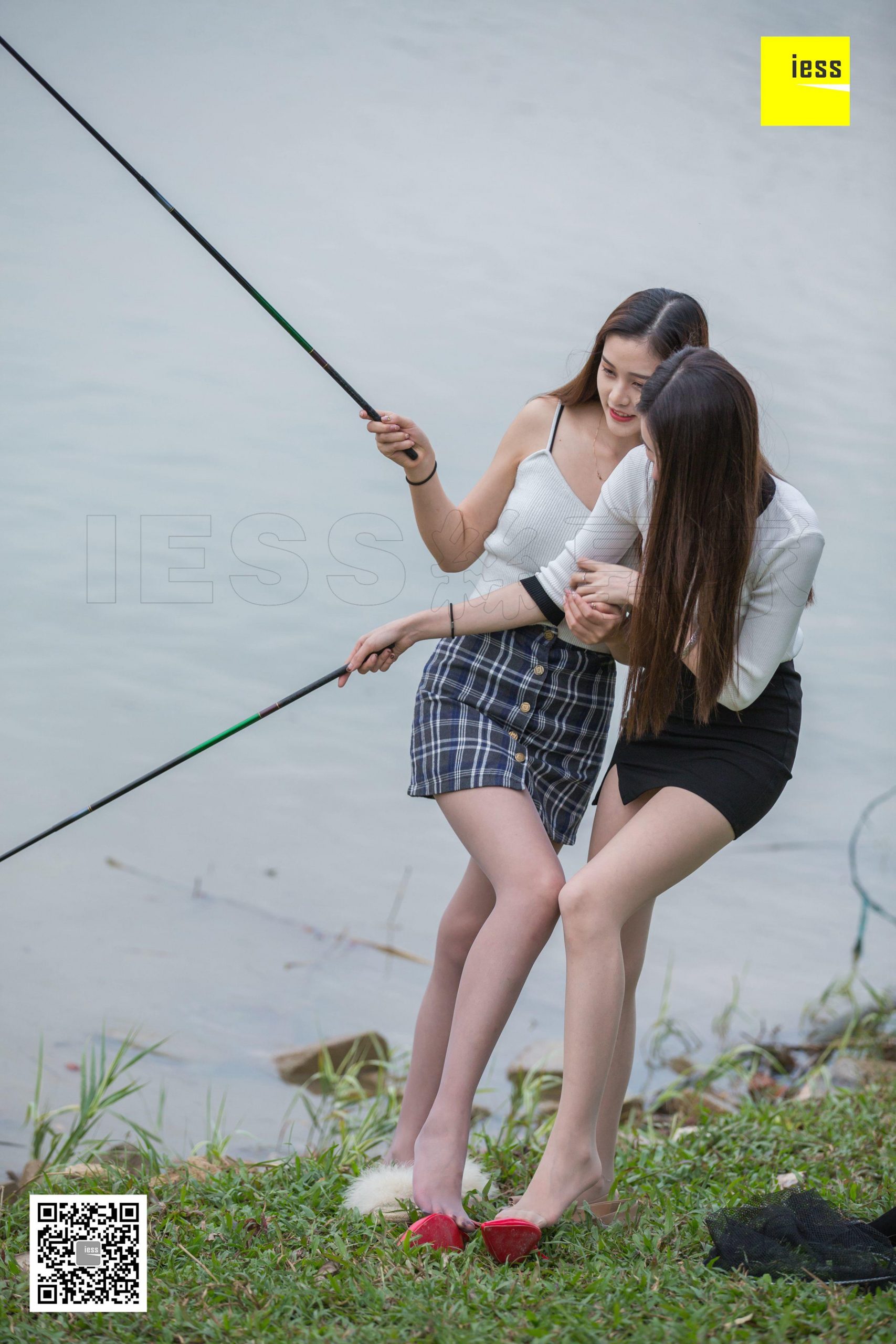 图片[62]-iess异思趣向 特刊48期 九妹 佳佳 钓鱼系列 高清丝袜美腿写真图97P-91美腿图片网