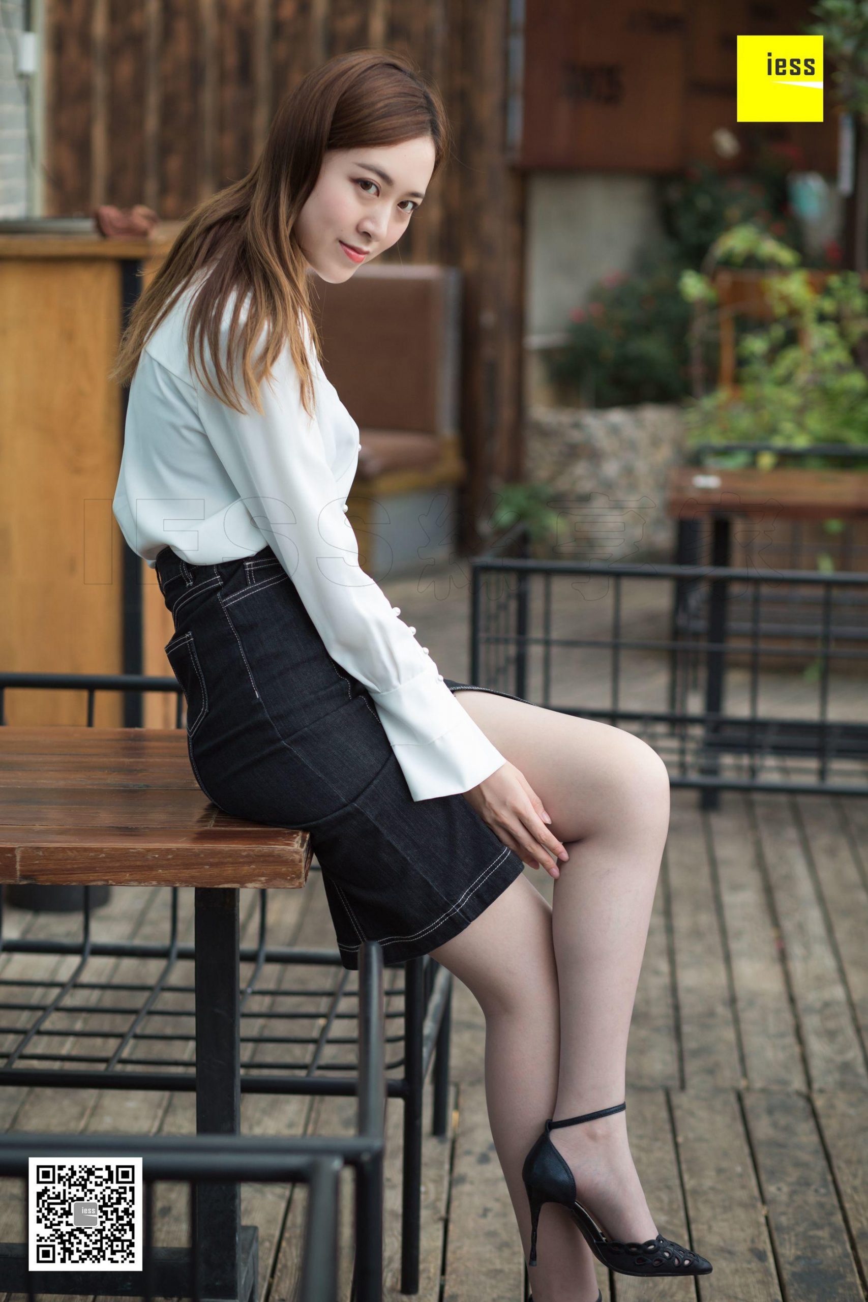 图片[14]-iess异思趣向 紫紫 知性灰丝 高清丝袜美腿写真图90P-91美腿图片网