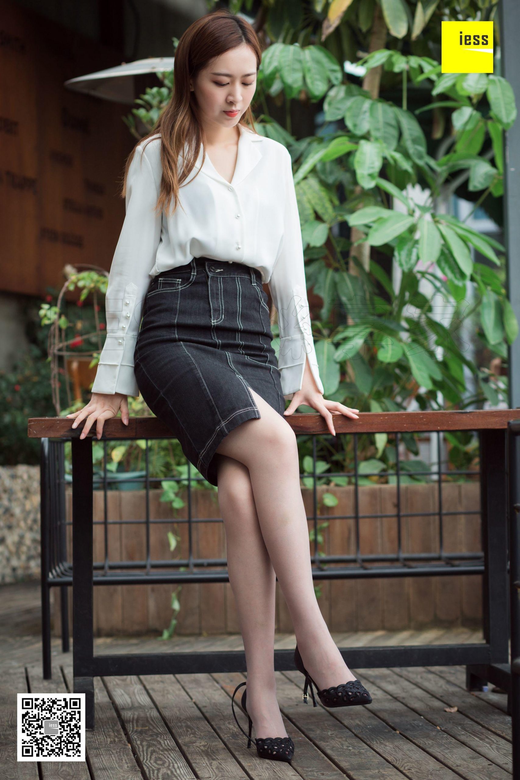 图片[64]-iess异思趣向 紫紫 知性灰丝 高清丝袜美腿写真图90P-91美腿图片网