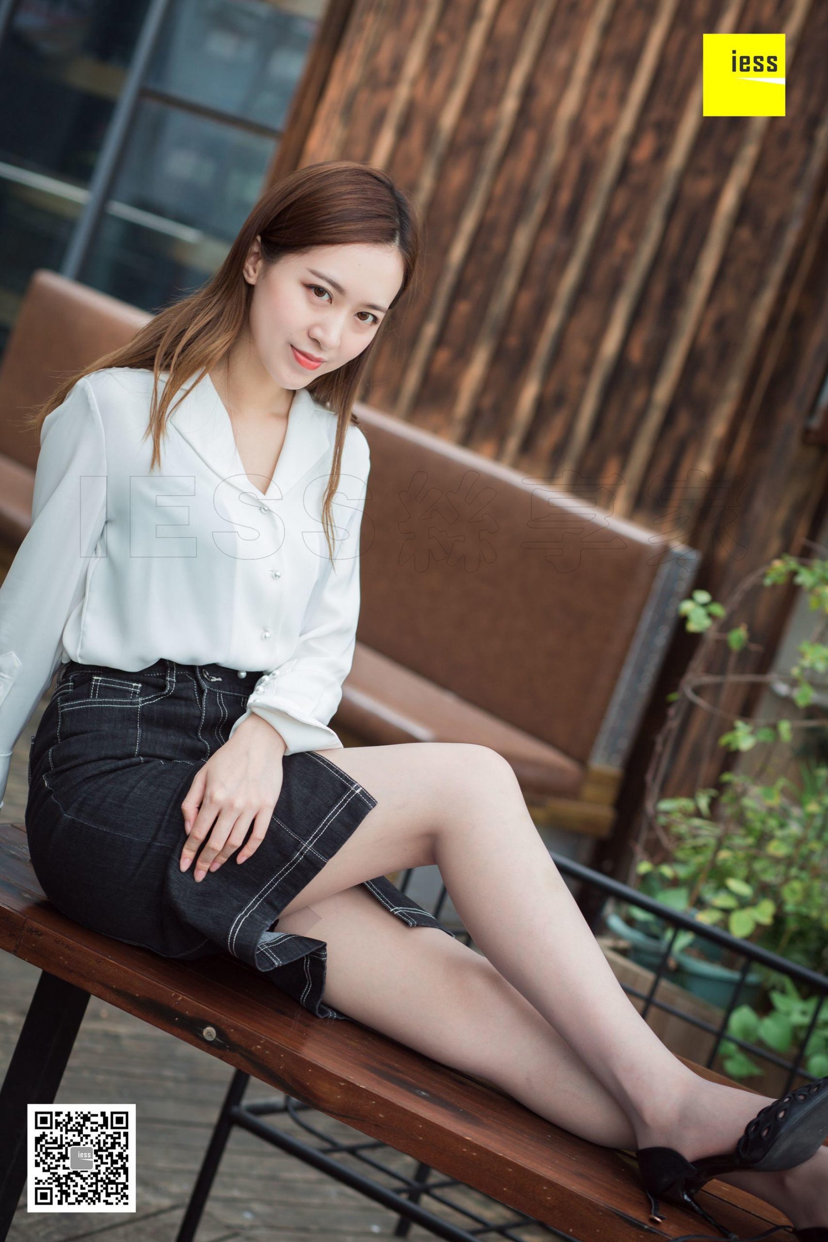 图片[79]-iess异思趣向 紫紫 知性灰丝 高清丝袜美腿写真图90P-91美腿图片网