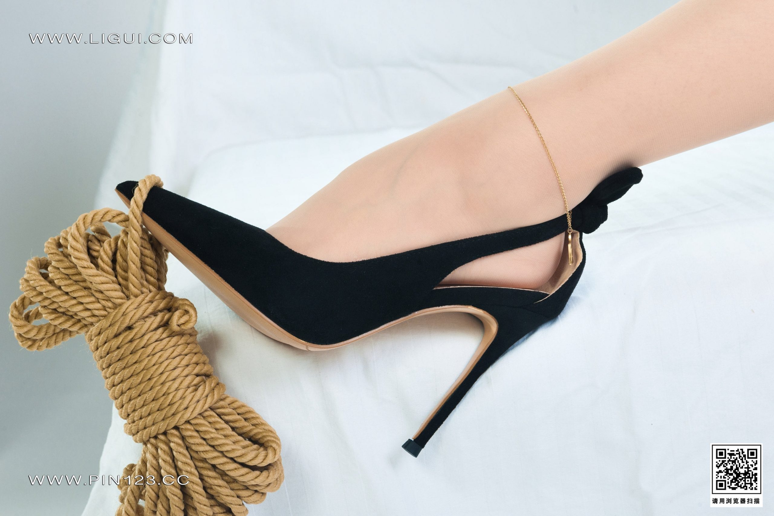 图片[19]-[Ligui丽柜] 2023.05.18 绳虐空姐 钟情-91美腿图片网