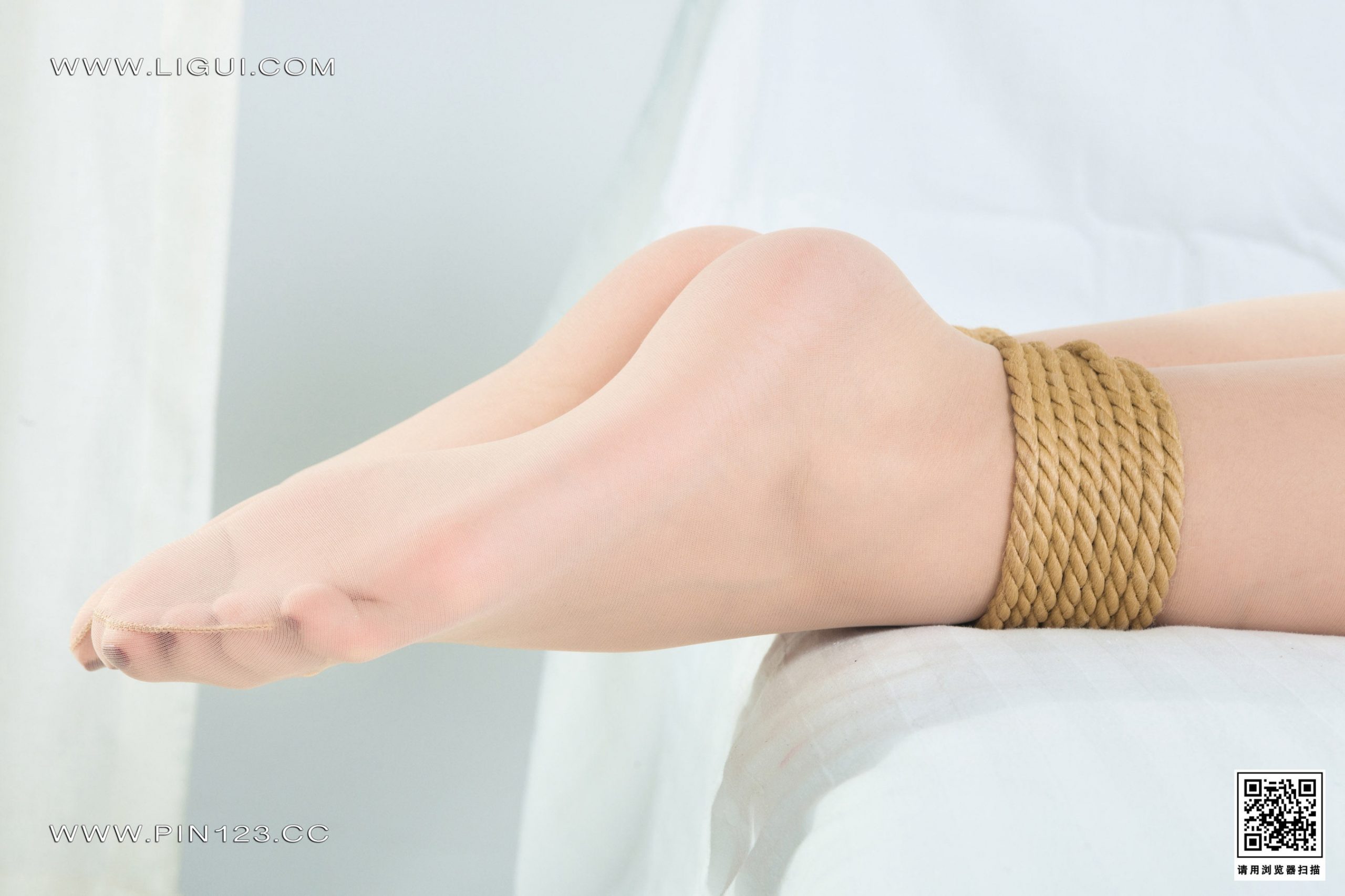 图片[51]-[Ligui丽柜] 2023.05.18 绳虐空姐 钟情-91美腿图片网